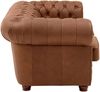 Sofa 2-Sitzer Kalea Echtleder (Antikoptik) cognac Bild 3