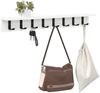 vidaXL Wandmontierter nachttisch Wandmontiert Weiß 80 x 10,5 x 10,5 cm 874363 Bild 3
