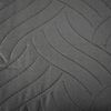 Elegante einfarbige Tagesdecken, Sofaüberwurf aus 100% Polyester 140x210 cm Anthrazit Bild 4