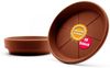 BigDean 10 Stück Blumentopf Untersetzer Ø 19,5 cm in Terracotta – Topfuntersetzer aus robustem Kunststoff & Made in Europe Bild 5
