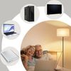 Nettlife LED Stehlampe Dimmbar Vintage Beige Lampenschirm 151CM Stehleuchte, mit Seilzugschalter, LED fest integriert, Farbwechsler, für Wohnzimmer Schlafzimmer Büro Arbeitszimmer Bild 4