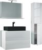 VCM Badmöbel Waschtisch Lendas 919556 Weiß H. 150 x B. 114 x T. 52 cm Bild 2