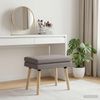 vidaXL Doppellagige Bank Taupe 60 x 40 x 46 cm Stoff 42038423 Bild 4