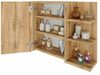 TREND WERK Spiegelschrank Badezimmer mit Ablage & Stauraum (59×16×50 cm Hängender Badezimmerschrank zur Wandmontage mit Regal) – modern & pflegeleicht Bild 3