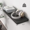 STOREMIC Wandregal 3er-Set schwarz belastbar bis 22 lbs modern DekoRegale Bild 3