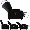 vidaXL Massagesessel Schwarz Stoff 372493 Bild 5