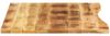 vidaXL Schreibtischplatte mit Aussparung 100x80x2,5cm Massivholz Mango 370190 Bild 4