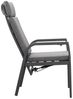 2er Set Bellavista Kansas Gartensessel, Aluminium, verstellbare Rückenlehne Bild 5