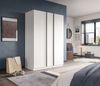 Kleiderschrank 5-türig (B/H/T: 130x183x53 cm) in weiß Bild 5