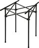 Koopman Gartentisch Campingtisch Falttisch Alu Lamellen 71 x 70 x 70 cm Urlaub Reise Tasche (1-St), Aluminium, Lamellen, 71 x 70 x 70 cm, Ziehharmonika, Inkl. Tragetasche Bild 4