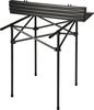 Koopman Gartentisch Campingtisch Falttisch Alu Lamellen 71 x 70 x 70 cm Urlaub Reise Tasche (1-St), Aluminium, Lamellen, 71 x 70 x 70 cm, Ziehharmonika, Inkl. Tragetasche Bild 3