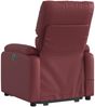vidaXL Massagesessel mit Aufstehhilfe Weinrot Kunstleder 3204897 Bild 5