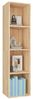 vidaXL Bücherregal/TV-Schrank Sonoma-Eiche 36x30x143 cm Holzwerkstoff 800147 Bild 3