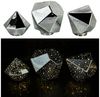 Online-Fuchs LED Dekoobjekt Stimmungslicht - 3 Diamanten aus Glas mit LED-Lichterkette & Timer, Dauerleuchten oder sichter Funkeleffekt, warmweiße LED-Beleuchtung, inklusive praktischer 6-Stunden Timerfunktion Bild 4