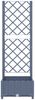 vidaXL Garten-Pflanzgefäß mit Spalier Blaugrau 40 x 40 x 121,5 cm PP 318248 Bild 3