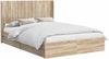 vidaXL Bettgestell mit Stauraum und Kopfteil Sonoma-Eiche 120x200 cm 3414039 Bild 2