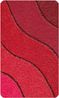 Kleine Wolke Badteppich Wave rubin, 70 x 120 cm Bild 1