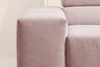 KAWOLA Sofa NEVADA Ecksofa Feincord rosa mit motorischem Sitzvorzug Recamiere rechts 70 x 215 x 319 cm Bild 4