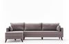 Ecksofa, 'Bella', 85 x 165 x 275, Braun Bild 5