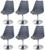 MCW Esszimmerstuhl Vaasa T501-6-h (Set, 6 St), 6er-Set, Korpus aus Kunststoff, frei drehbar um 360°, höhenverstellbar Bild 5