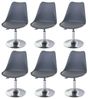 MCW Esszimmerstuhl Vaasa T501-6-h (Set, 6 St), 6er-Set, Korpus aus Kunststoff, frei drehbar um 360°, höhenverstellbar Bild 4