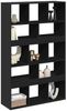 vidaXL Raumteiler Schwarz 100x33x156,5 cm Holzwerkstoff 3309529 Bild 3