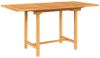 vidaXL Gartentisch Ausziehbar 110-160x80x75 cm Massivholz Teak 363487 Bild 2