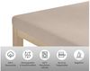 OTTO home Spannbettlaken Physalis Topper COMFORT, Jersey, Gummizug: rundum, (1 Stück), bis 10 cm Höhe, Bettlaken, Laken, in Comfort & Premium Qualität Bild 2