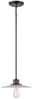 Pendelleuchte, Deckenlampe, Bronze, D 29,2 cm Bild 3