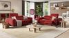 Sofanella Zweisitzer MANZANO Stoffsofa Couchgarnitur Sofa in Dunkelgrau Bild 4
