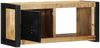 vidaXL TV-Schrank 80x30x35 cm Raues Massivholz Mango 4013595 Bild 2