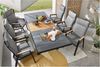Gartentisch MONDO Ferina, Keramik, Schwarz, 204 x 77 x 103 cm Bild 3