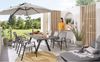 Gartentisch MONDO Ferina, Keramik, Schwarz, 204 x 77 x 103 cm Bild 4