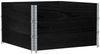 vidaXL Paletten-Aufsatzrahmen 3 Stk. Schwarz 100x100 Massivholz Kiefer 3295375 Bild 5