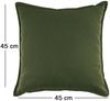JACK Kissenbezüge 45x45cm 2er Set Kissenhülle Leinenoptik Mistral, (2 Stück), große Auswahl, Uni, Bunt, Baumwolle, Bezug Bild 4