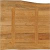 vidaXL Tischplatte mit Baumkante 40x40x3,8 cm Massivholz Mango 370774 Bild 5