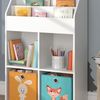 Kinderregal Luigi Weiß 72 x 114.2 cm mit 2 Faltboxen Vicco Bild 5