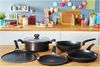 Tefal Easy Cook & Clean Schmorpfanne mit Antihaftbeschichtung, Schwarz, 28cm Bild 3