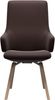 Stressless® Polsterstuhl Laurel, High Back mit Armlehne, Größe L, mit schräggestellten Beinen in Eiche Bild 3