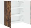 vidaXL Wandschrank PORTO Geräucherte Eiche 80 x 31 x 80 cm 885410 Bild 5