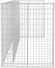 vidaXL Gabionenwand für Mülltonnen Verzinkter Stahl 320×100×120 cm 145614 Bild 5
