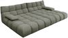 KAWOLA Big Sofa VIVIEN Feincord olivgrün 85 x 178 x 296 cm Bild 3