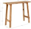 House Nordic Konsolentisch, Teakholz, natur, 90x30x80 cm Bild 5