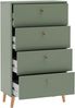 Schildmeyer Kommode Bjarne, Kommode, melaminharzbeschichtet, Made in Germany, B: 60 cm (1 St), Solide Verarbeitung - Dieses Produkt ist in Deutschland gefertigt Bild 3
