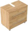 Universal Unterbau auf Standfüßen 70 cm SoftClose eiche gold : Eiche Gold Bild 3
