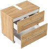 Universal Unterbau auf Standfüßen 70 cm SoftClose eiche gold : Eiche Gold Bild 4