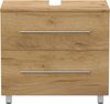 Universal Unterbau auf Standfüßen 70 cm SoftClose eiche gold : Eiche Gold Bild 5