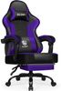 Hiazurm Gaming-Stuhl Gaming Stuhl, Bürostuhl Ergonomisch Wippfunktion bis zu 170° (Verstellbarem Lenden- & Kopfkissen, Gamer Stuhl 150kg Belastbarkeit), Verstellbarem Lenden- & Kopfkissen, Gamer Stuhl 150kg Belastbarkeit Bild 5