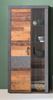 Vitrine Indy in Old Used Wood und Matera grau 87 cm Bild 4