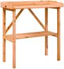 vidaXL Pflanztisch mit Ablage Braun 78x38x82,5 cm Massivholz Tanne 156350 Bild 2